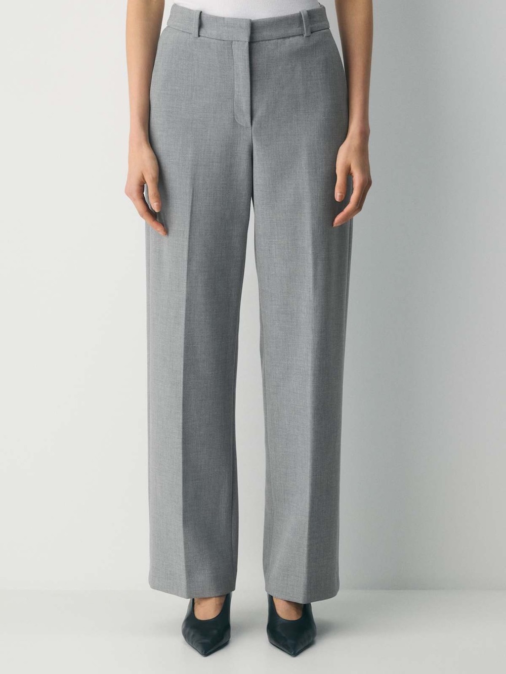Babaton - Agency Pant - Grey - Size 6 Short